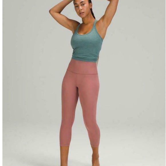 New lululemon Align HR Crop 21" $88 size 16 - Picture 7 of 8
